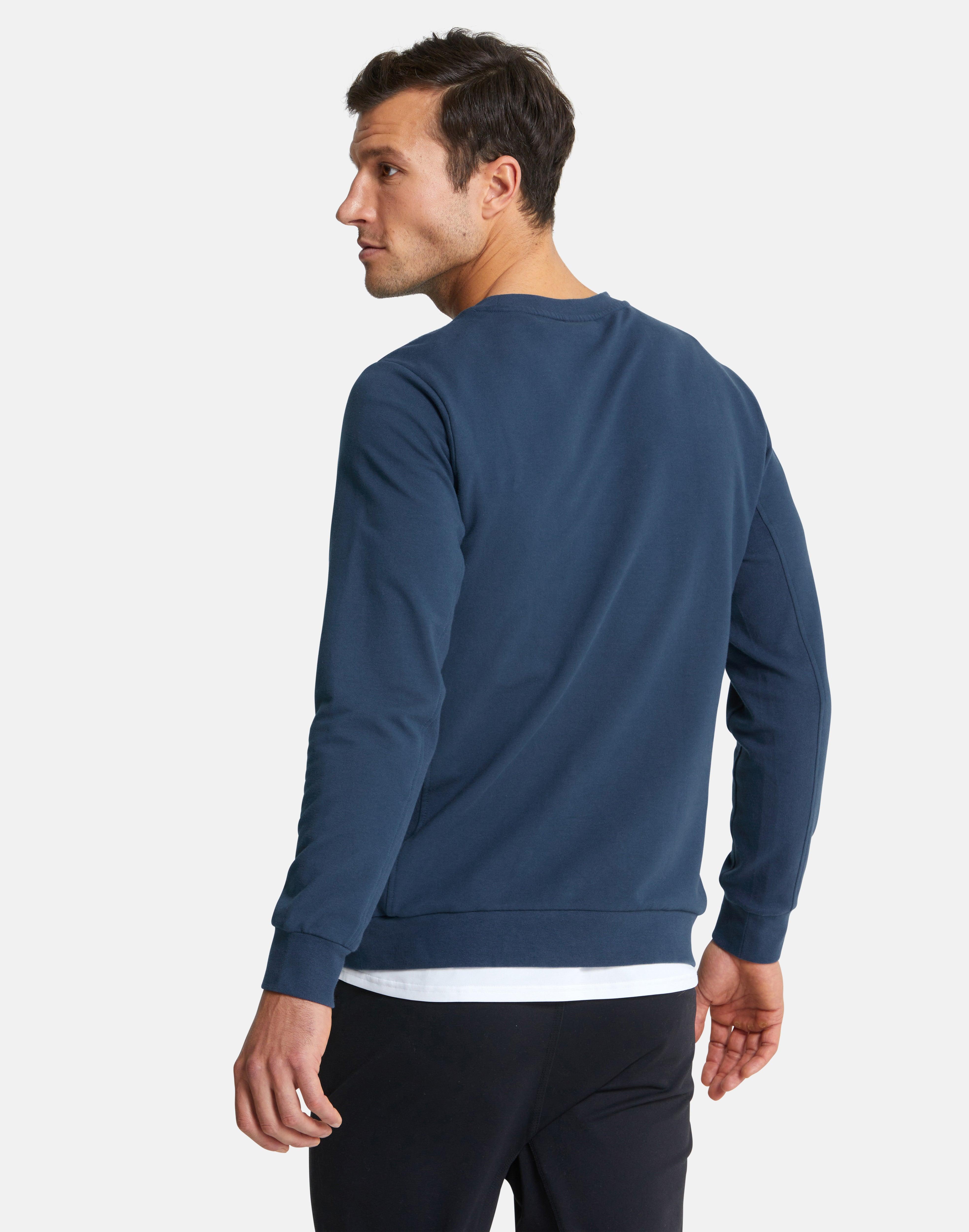Velo Crew in Petrol Blue - Sweatshirts - Gym+Coffee IE