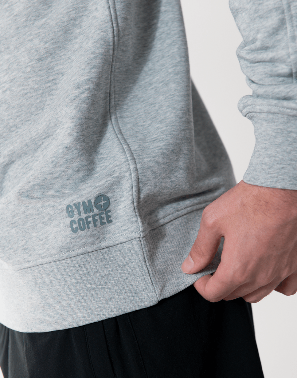 Venice Crew in Grey Marl - Sweatshirts - Gym+Coffee