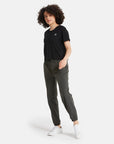 Womens Uptown Pant in Khaki - Joggers - Gym+Coffee IE