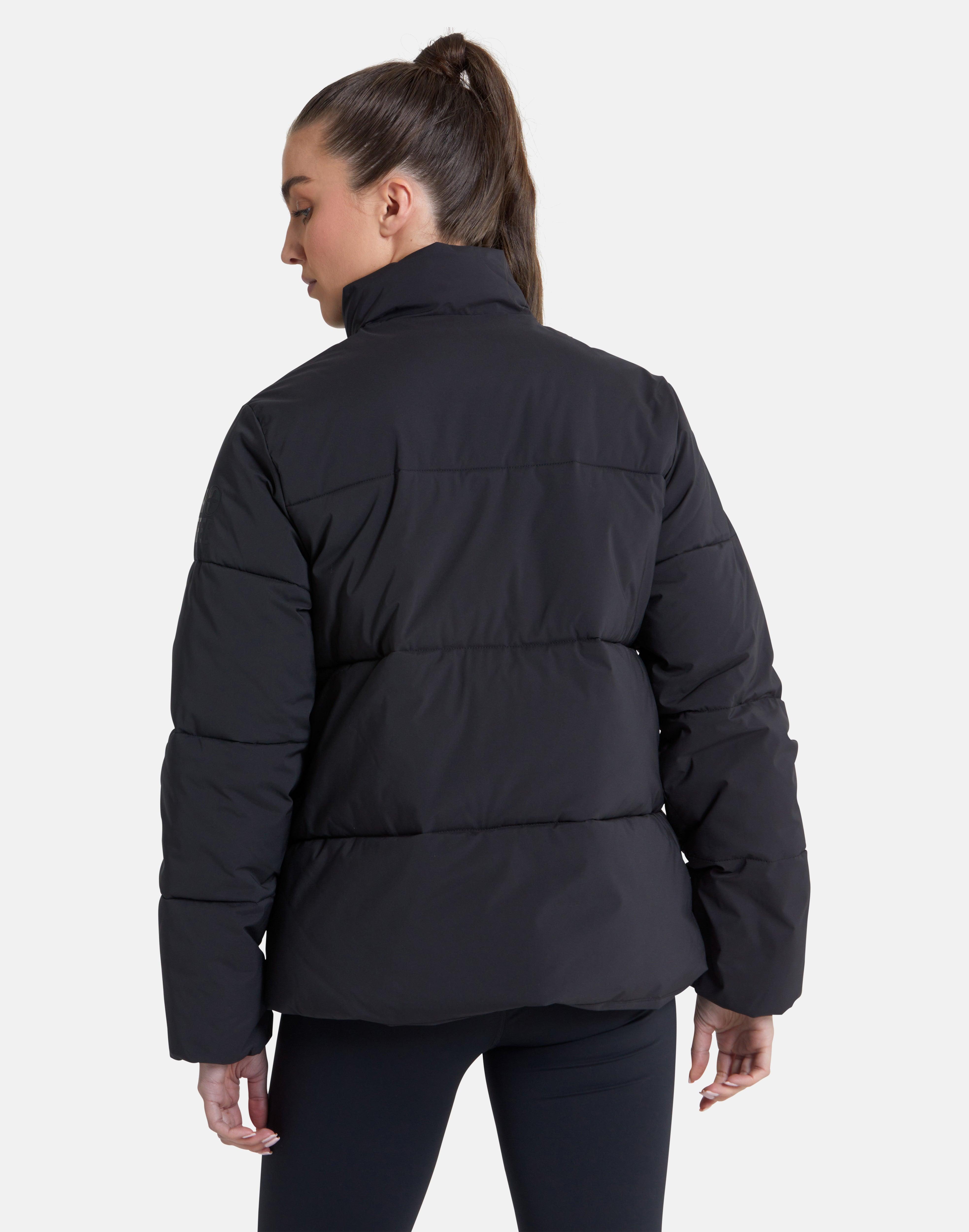 Women&#39;s Urban Expedition Puffer Jacket in Jet Black - Outerwear - Gym+Coffee